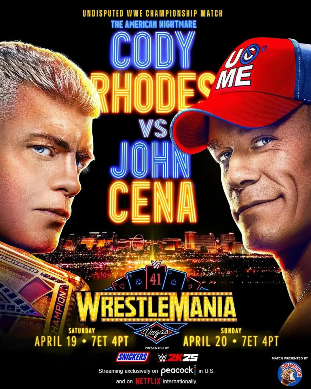 WrestleMania 41 - Sunday Night